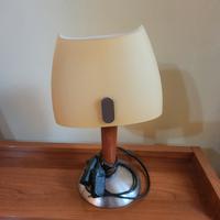 Set di Lampade in Vetro e Legno – 3 Pezzi 