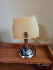 Set di Lampade in Vetro e Legno – 3 Pezzi 