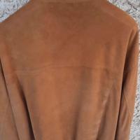 Giacca uomo pelle vero vintage tg.52