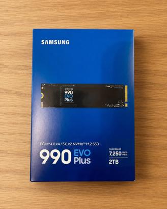 Samsung 990 EVO Plus 2TB NVMe M.2 SSD – Nuovo