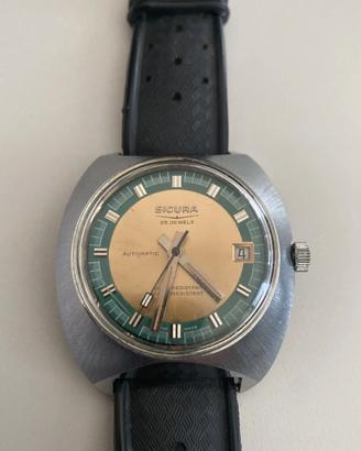Vintage Sicura Breitling Diver Automatic 25 Jewels
