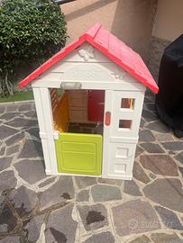 Casetta per bambini smoby con die porte e la luce