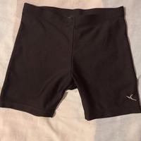 Pantaloncino Short Gym ragazza Domyos neri 