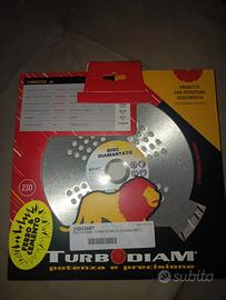 Disco diamantato Tecnodiam Turbostar 230 mm 