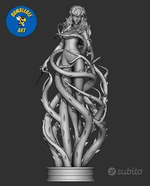 Lady Oscar diorama nei rovi