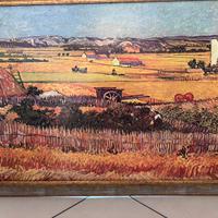 Quadro paesaggio rurale stile Van Gogh