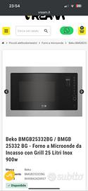 Microonde beko nuovo