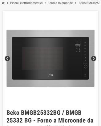 Microonde beko nuovo