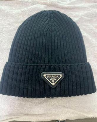 Cappello di moda nero Cappello a maglia