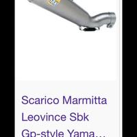 Terminale scarico leovince sbk