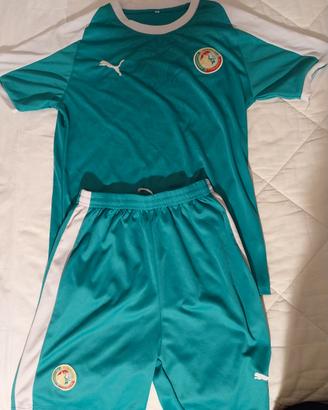 maglietta e pantaloncini calcio SENEGAL 
