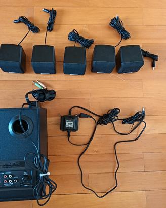 impianto audio dolby x PC Creative 5.1