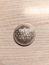 Collezione moneta argento 10euro