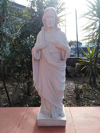 Statua antica di Gesù di marmo 