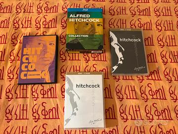 Alfred Hitchcock – 4 cofanetti DVD/Blu‑ray