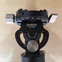 Testa per cavalletto Andoer VH-10R