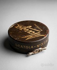 Scatola Vintage Lucido Marga Marrone -