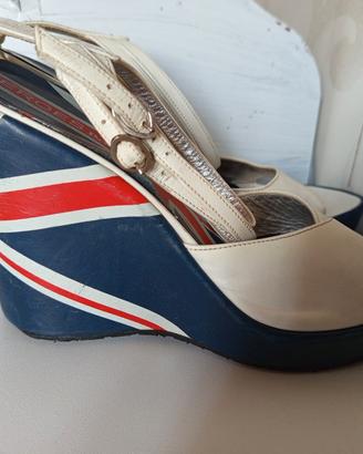 PACIOTTI Sandalo da donna con zeppa London 38
