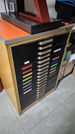 cassettiera da tipografo