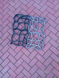 4 stampi per creare piastrelloni in cemento 