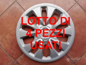 SET DI 4 PEZZI Borchia Copricerchio “Norauto” 15"