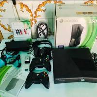 Xbox360 Slim 250 Gb + scatola e accessori