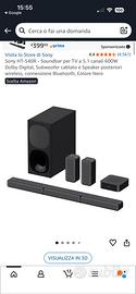 Soundbar tv 600w
