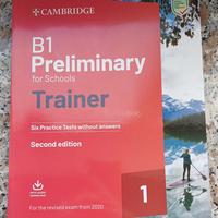 Libro di inglese B1 Preiminary trainer