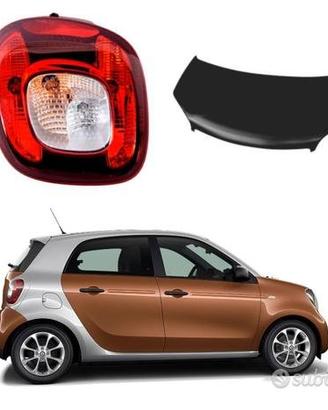 Smart Forfour cofano fanale parafango freni 14-23
