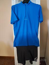 Completo ciclismo donna xs pantaloni senza bretell