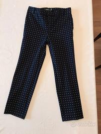 Pantalone donna blu a pois - Ralph Laurent