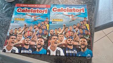 Album cartonati panini 2018/2019 e 2019/2020