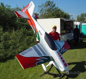 Aeromodello Maxi Katana Krill 3mt Fibra Arredo