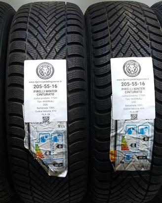 4 GOMME 205 55 16 PIRELLI A77549