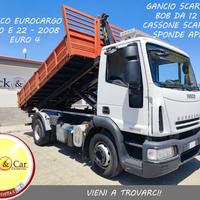 IVECO EUROCARGO 140E22-2008-GANCIO SCARRABILE BOB 