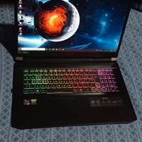 Acer Nitro 5 17.3" Ryzen 7 RTX3060 1,5TB NUOVO
