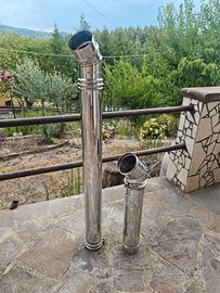 Tubi per canna fumaria in acciaio inox