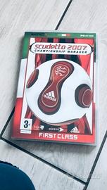 Videogioco calcio per computer