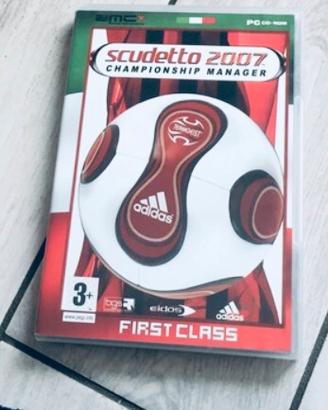 Videogioco calcio per computer