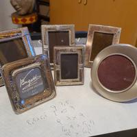 Cornici piccole argento 800