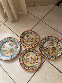 Piatti da appendere Maioliche De Ruta