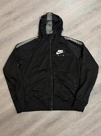 Felpa nike con zip e cappuccio taglia L