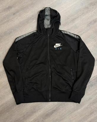 Felpa nike con zip e cappuccio taglia L
