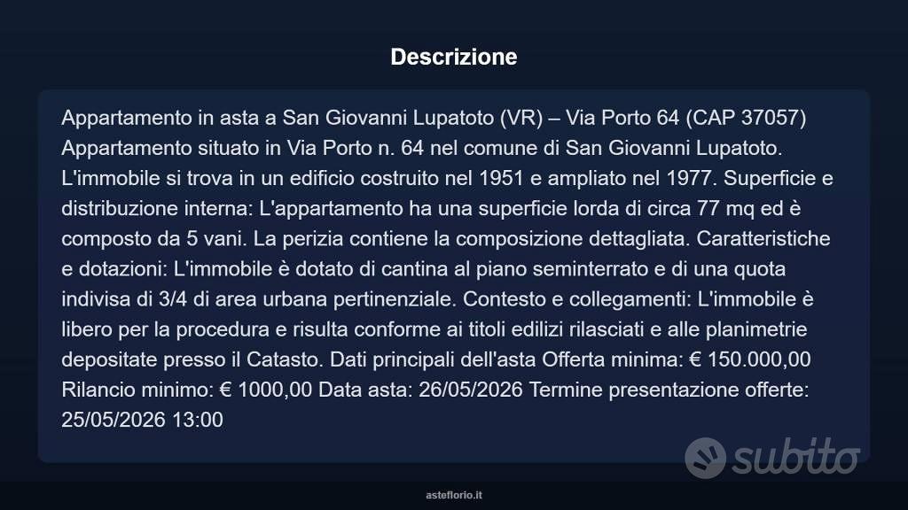 Appartamento – San Giovanni Lupatoto, Sorio - Vista 4