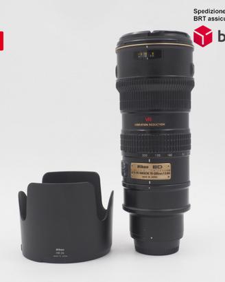 Nikon AF-S 70-200 F2.8 G ED VR (Nikon)