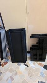 Armadio pvc con porta scope