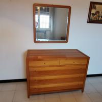 Cassettiera in legno rovere