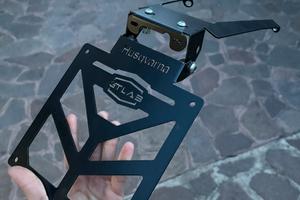 Portatarga GTLAB chiudibile