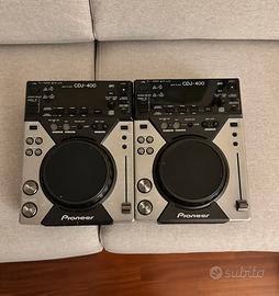Pioneer CDJ 400 coppia