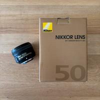 Obiettivo Nikon Nikkor AF-S 50mm F/1.8 G